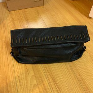 Madewell Genuine Leather Fold Over Clutch